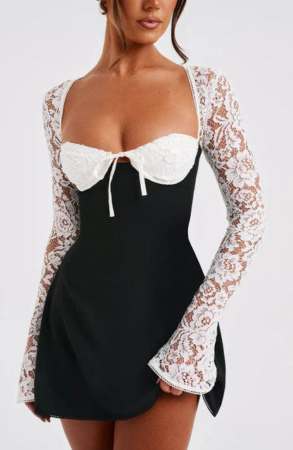 Ashtonaiden™ Liza Lace Mini Dress