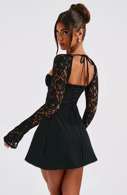 Ashtonaiden™ Liza Lace Mini Dress