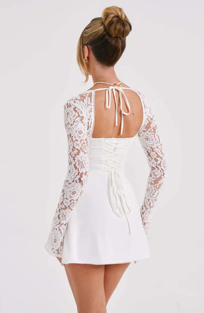 Ashtonaiden™ Liza Lace Mini Dress