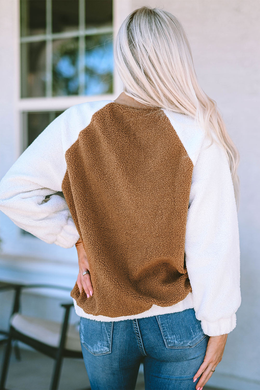 Snap Down Raglan Sleeve Jacket