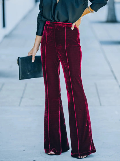 High Waist Flare Pants